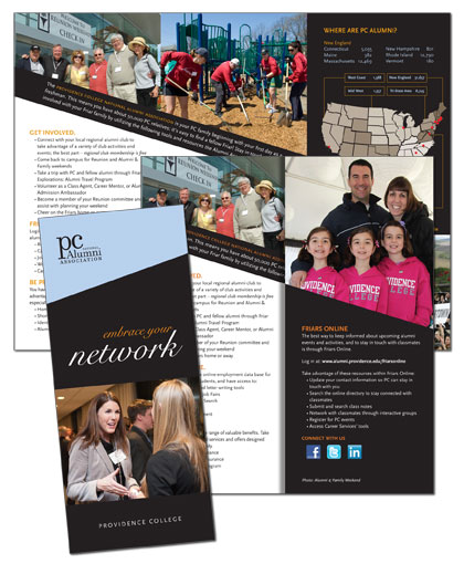 Providence College Alumni Association brochure